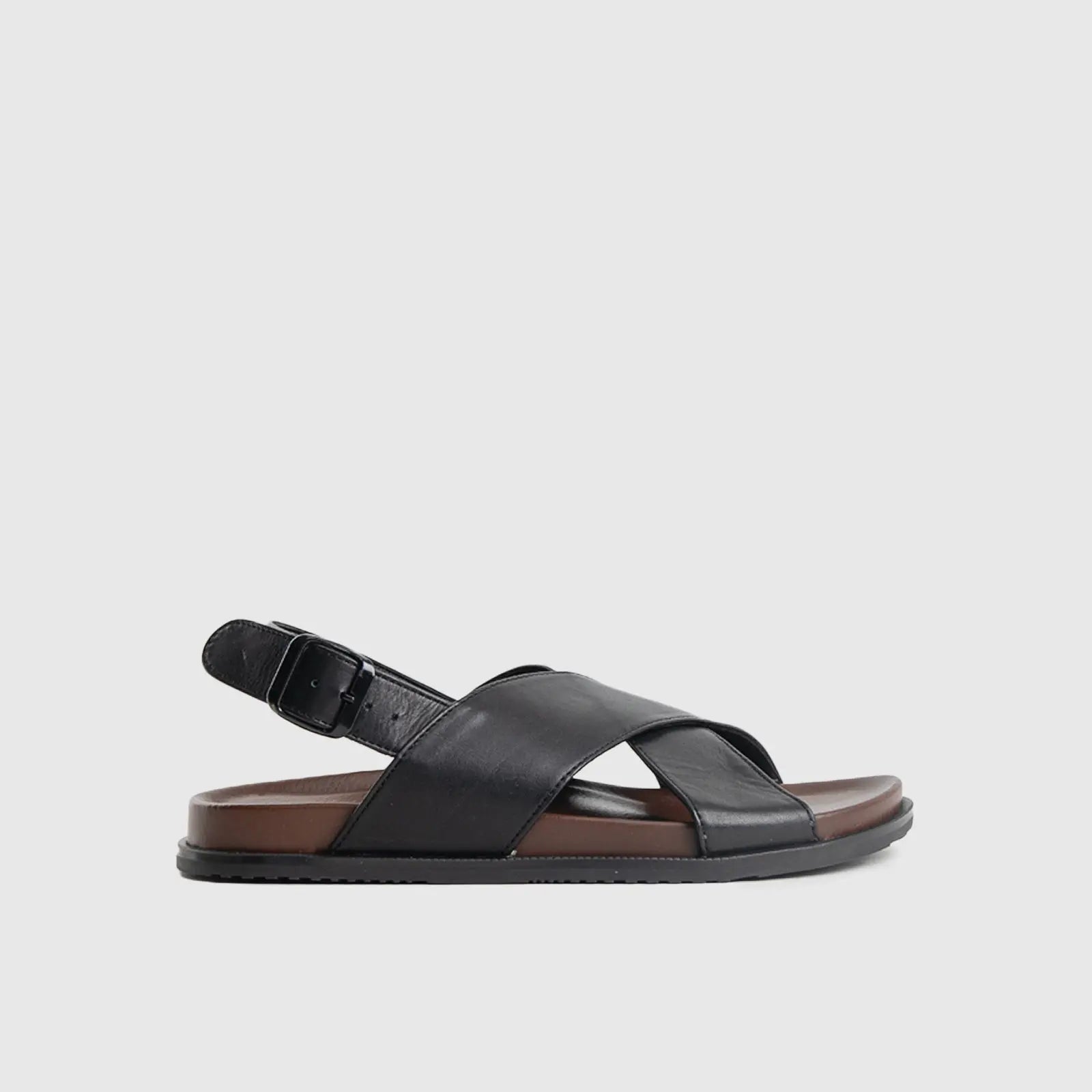 Comfort Sandals Black 23261 – familyshoecentre