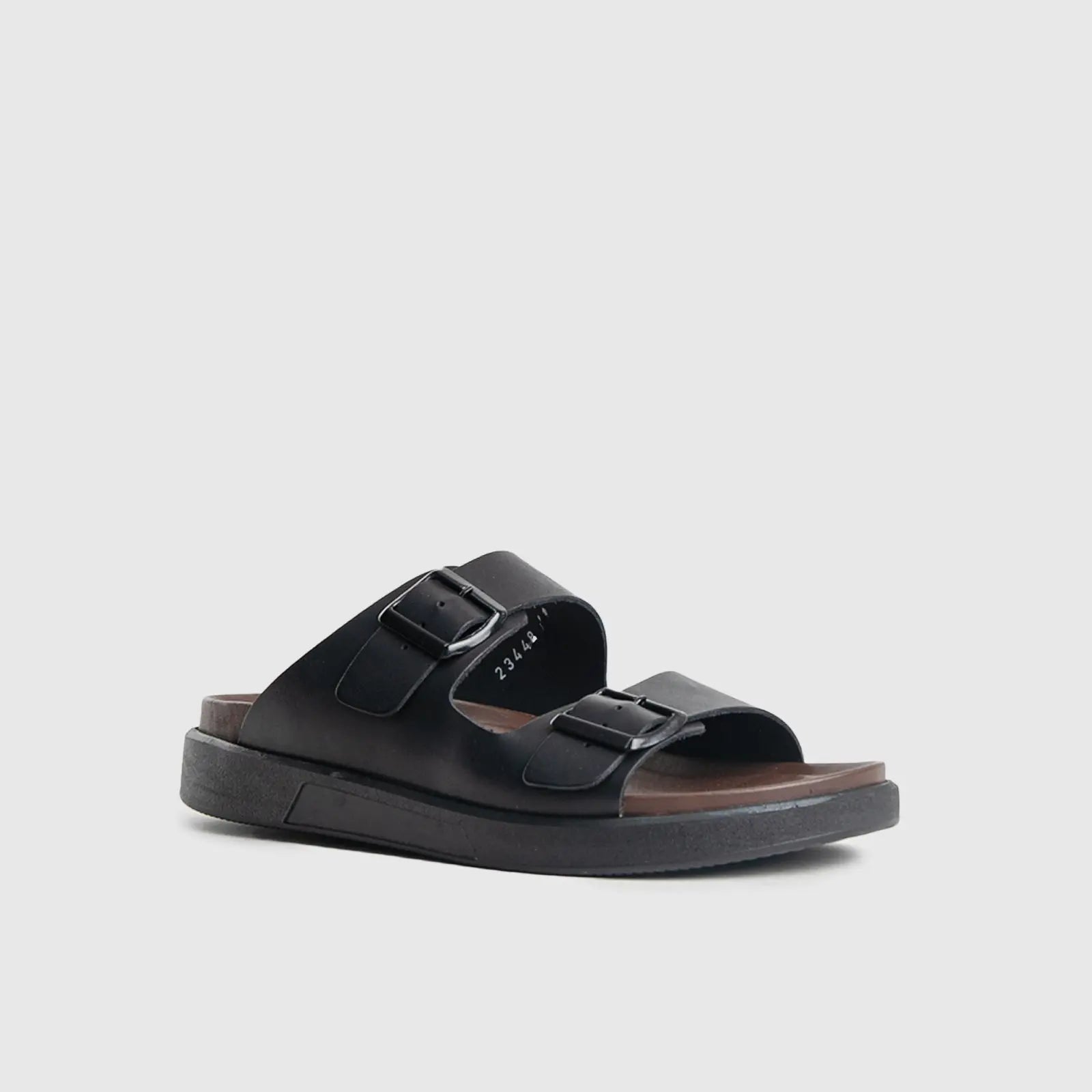 Comfort Sandals Black 23448 Sandals | familyshoecentre
