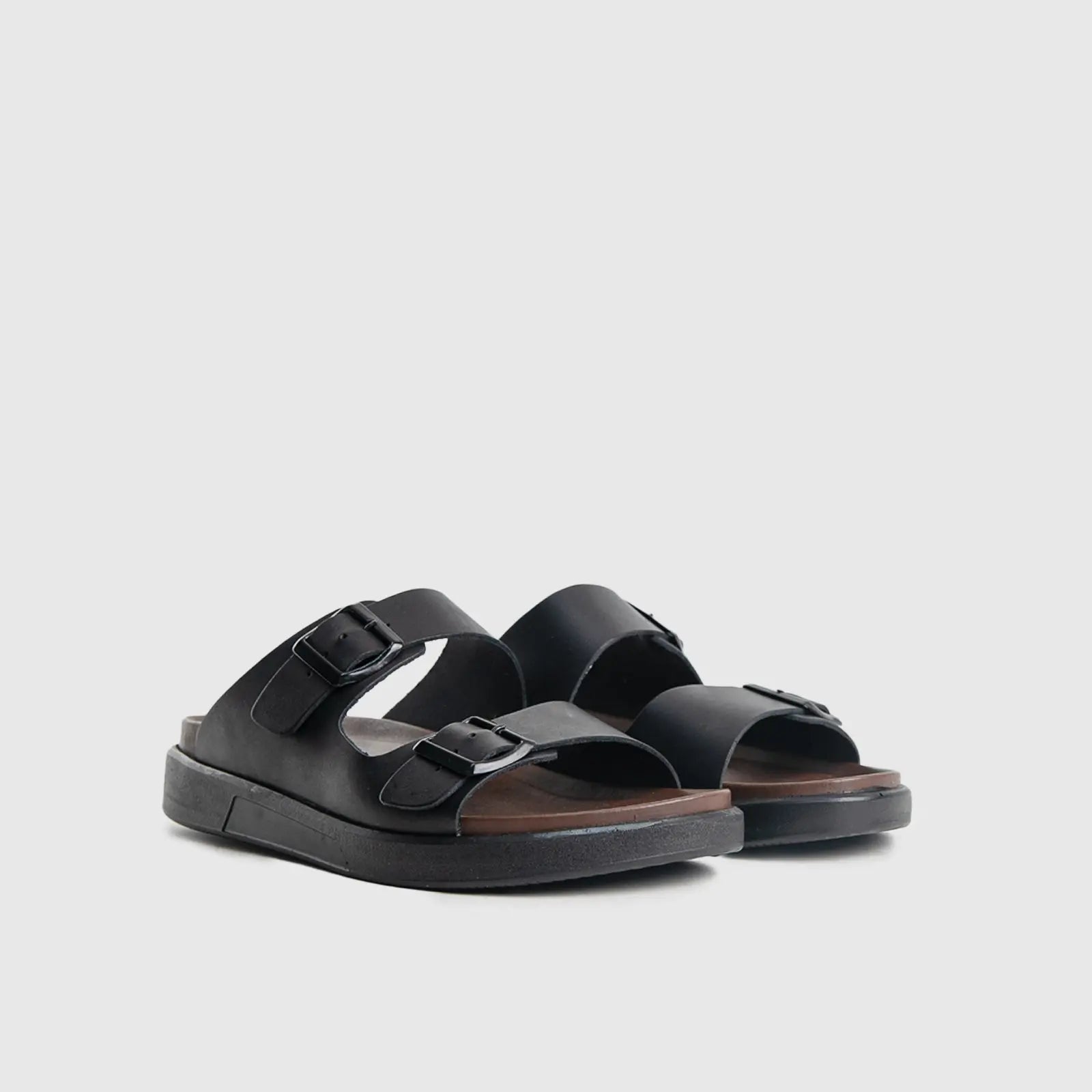 Comfort Sandals Black 23448 Sandals | familyshoecentre