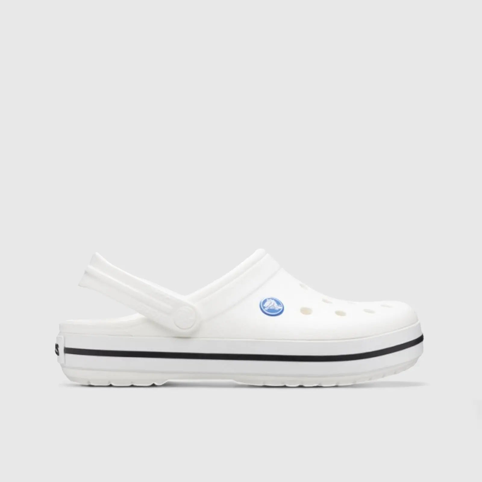 Crocband White 11016-100 Slides | familyshoecentre