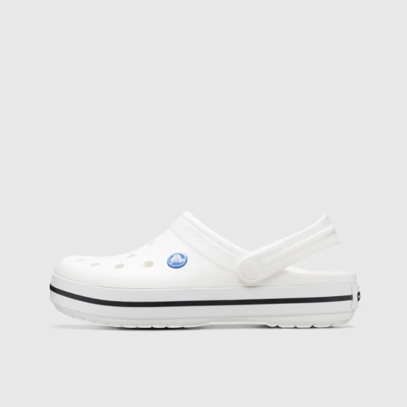 Crocband White 11016-100 Slides | familyshoecentre