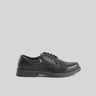 Curtis Kids Lace Up School Shoe Black school shoes | familyshoecentre