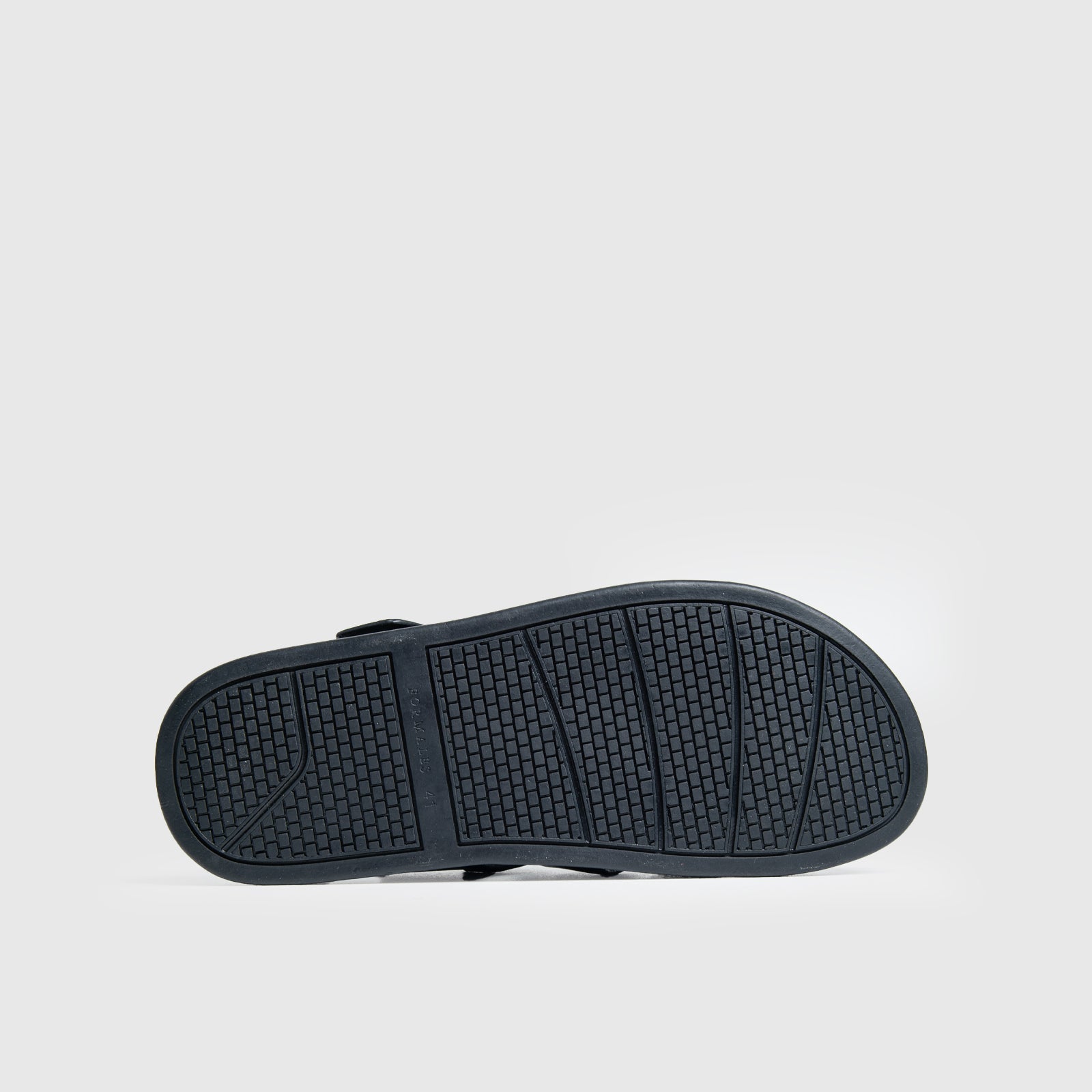 Formales Leather Sandal FM2526-7 Black FS7
