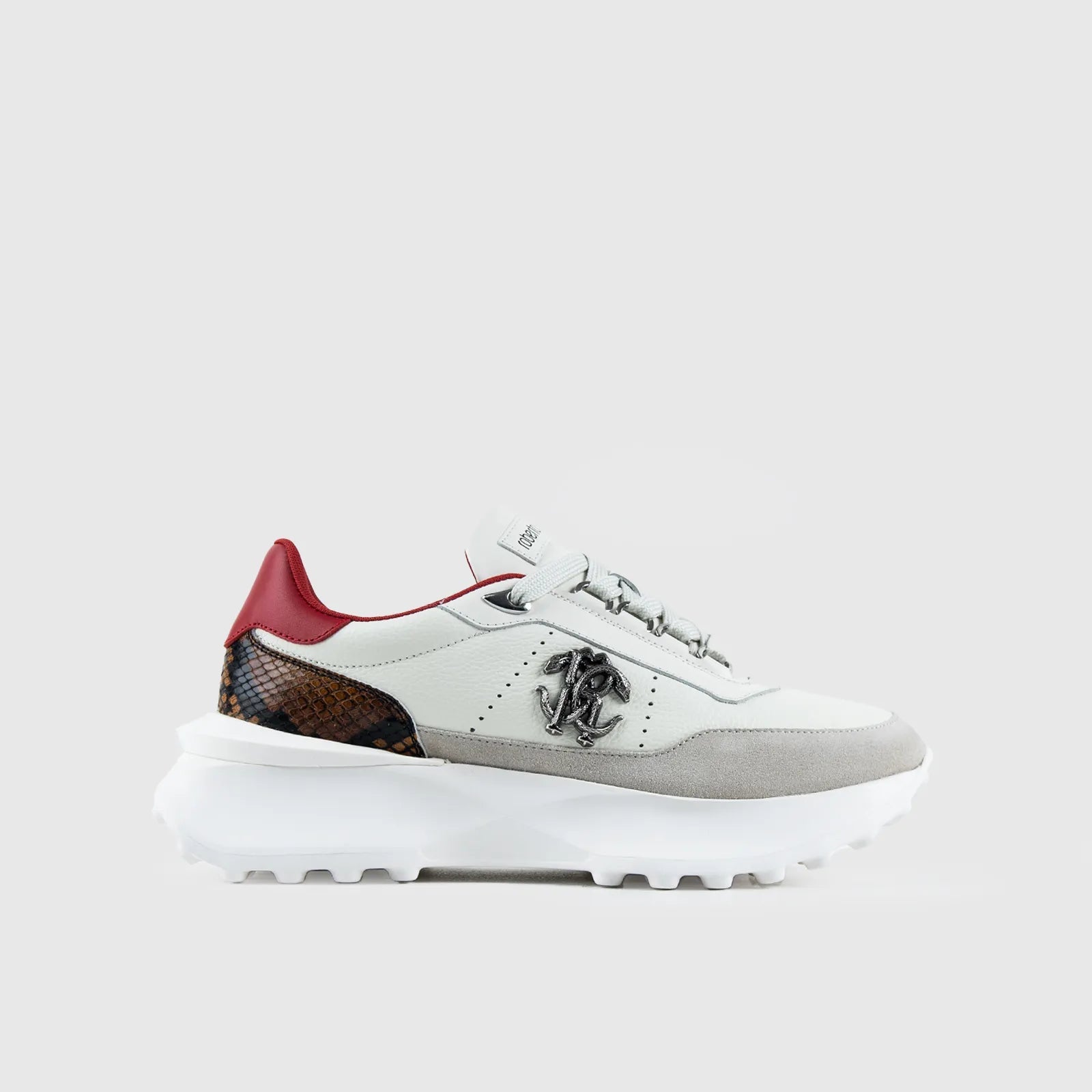 Roberto Cavalli Sneaker White 27788 RC7 Sneakers | familyshoecentre