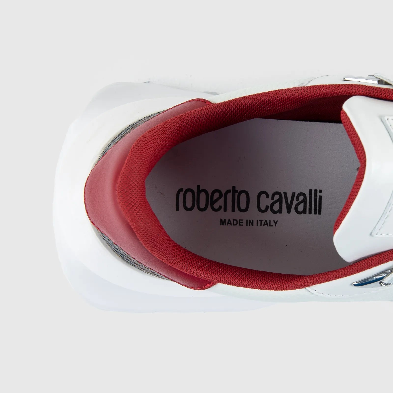 Roberto Cavalli Sneaker White 27788 RC7 Sneakers | familyshoecentre