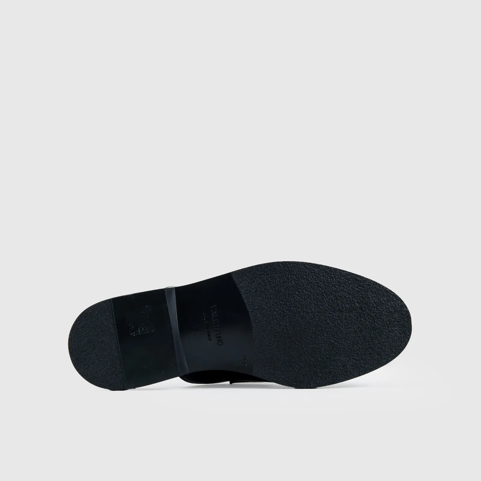 Valentino Open Back Loafer Black 20184 VL12 Loafers | familyshoecentre