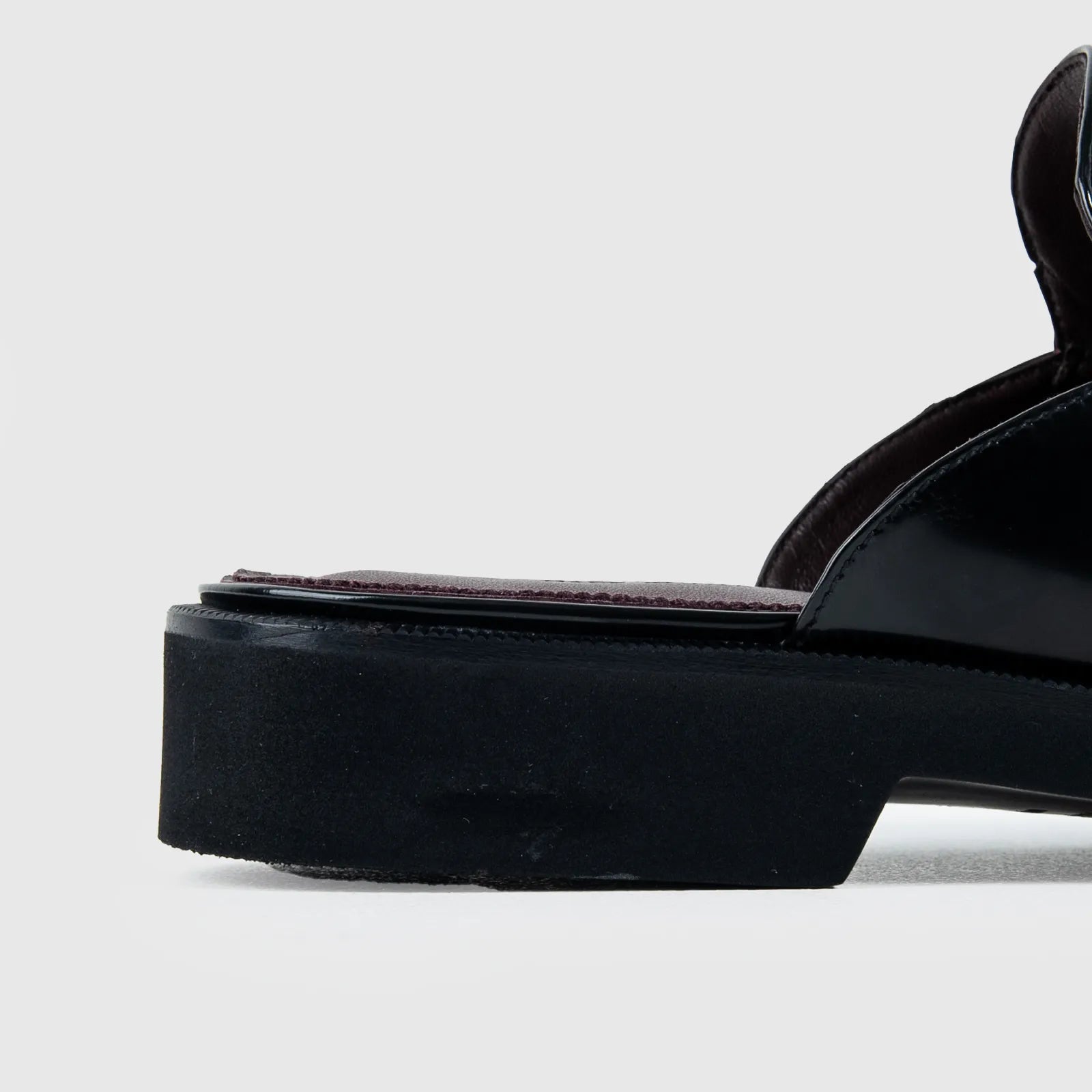 Valentino Open Back Loafer Black 20184 VL12 Loafers | familyshoecentre