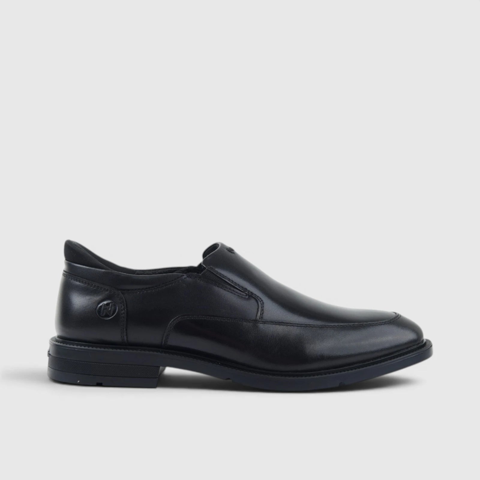 Nunn Bush Men's Icon EZ Plain Lace Up Comfort/Dress Shoe 131187/001 Black NB14