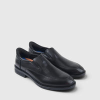 Nunn Bush Men's Icon EZ Plain Lace Up Comfort/Dress Shoe 131187/001 Black NB14