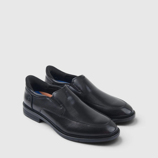 Nunn Bush Men's Icon EZ Plain Lace Up Comfort/Dress Shoe 131187/001 Black NB14