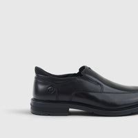 Nunn Bush Men's Icon EZ Plain Lace Up Comfort/Dress Shoe 131187/001 Black NB14