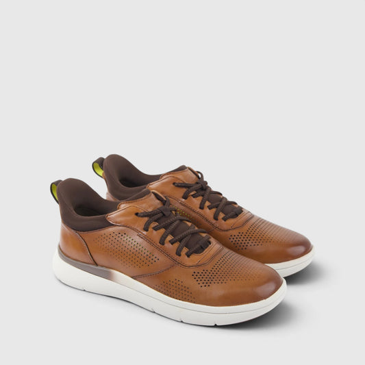 Florsheim Men's Fleet Perf Sneaker Cognac 171404/228 FT39