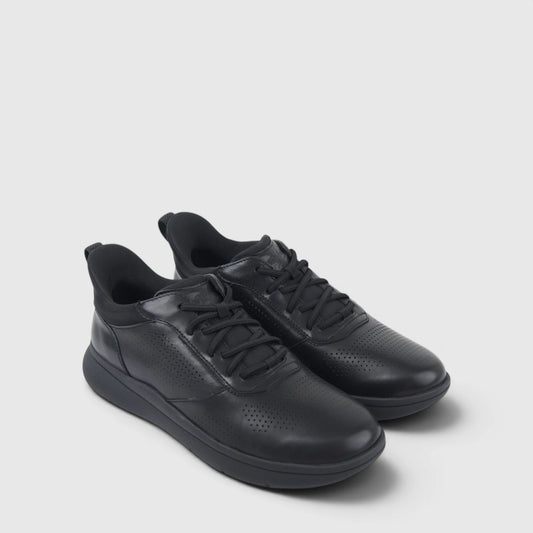 Florsheim Men's Fleet Perf Sneaker Black 171404/001 FT38