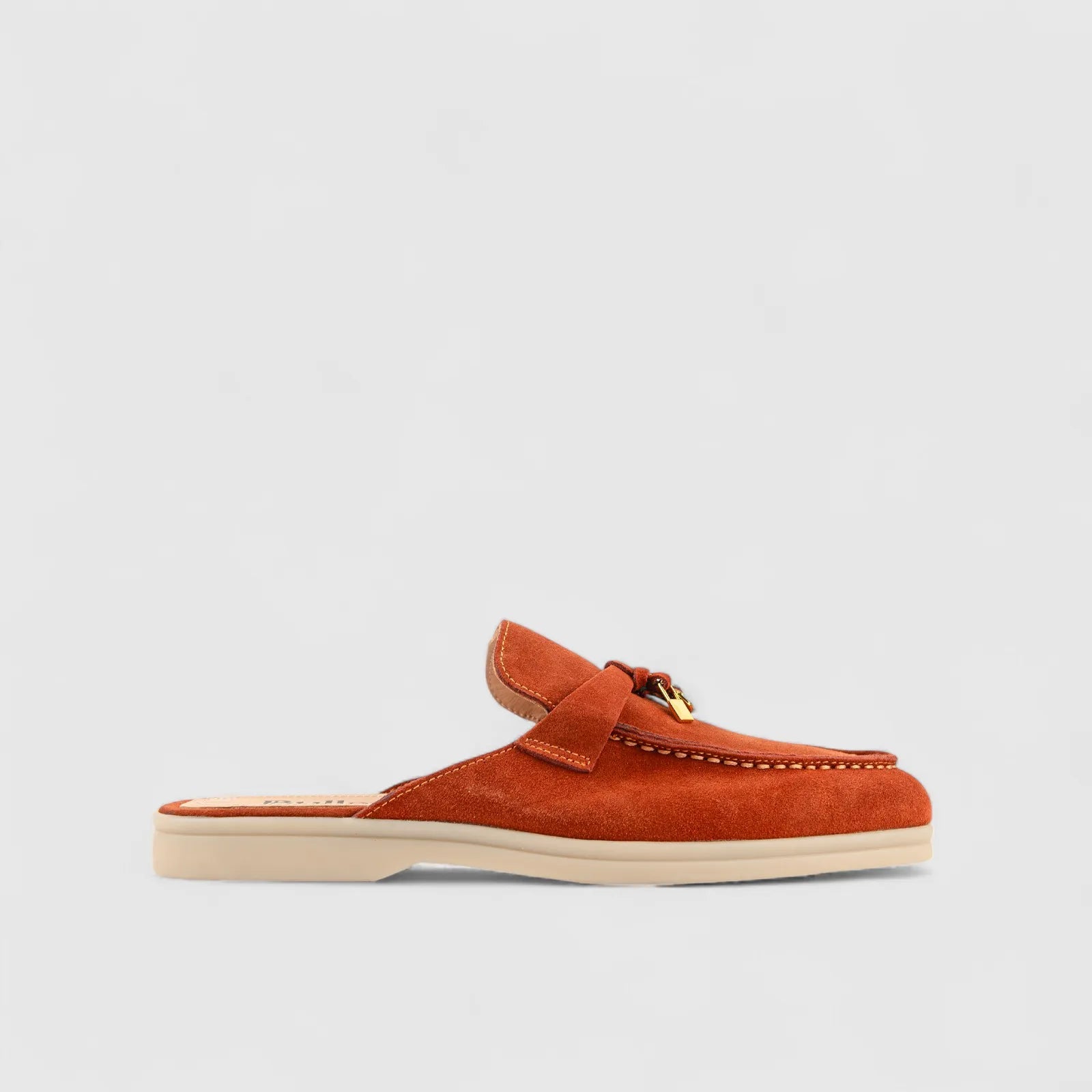 Bulletti Ladies Suede Charm Mule W2406083 Orange BL2