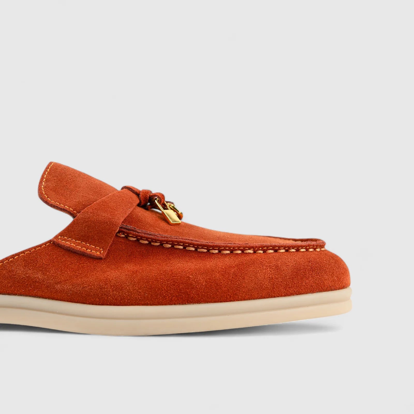 Bulletti Ladies Suede Charm Mule W2406083 Orange BL2