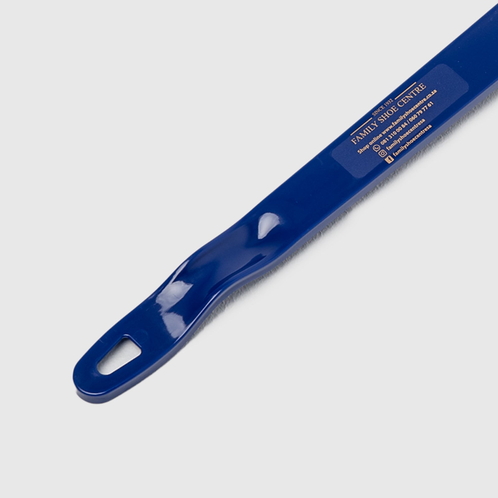 Long Plastic Shoe Horn Blue Accessories | familyshoecentre