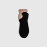 Ladies Sneakers Sock Black 27602 SOCKS | familyshoecentre