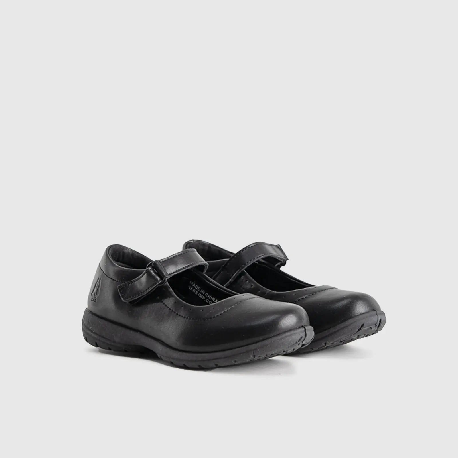 Crown Girls Kids T-Strap School Shoe school shoes | familyshoecentre