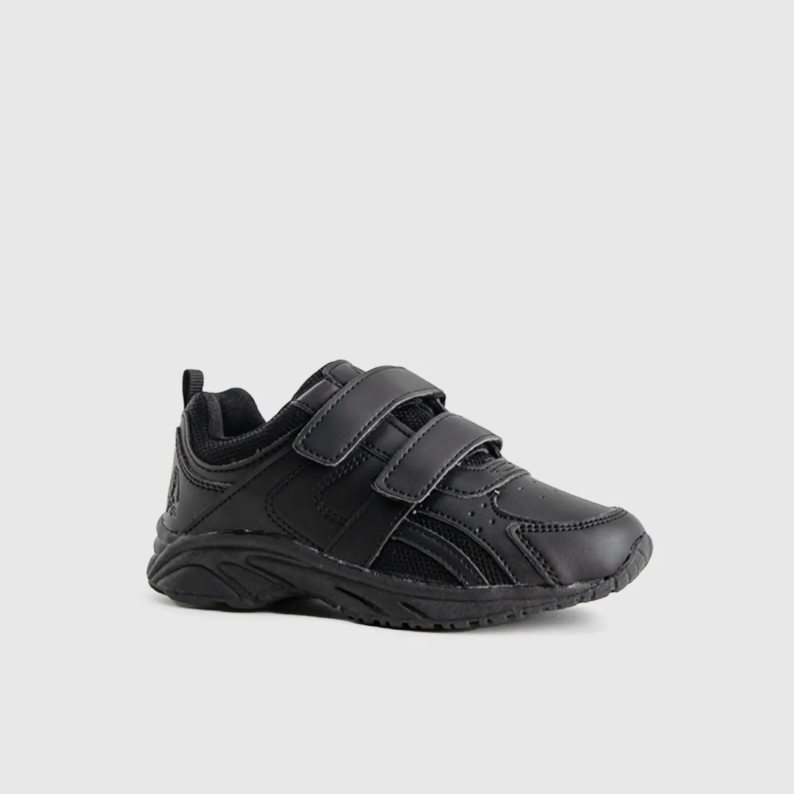 Boys black deals velcro trainer