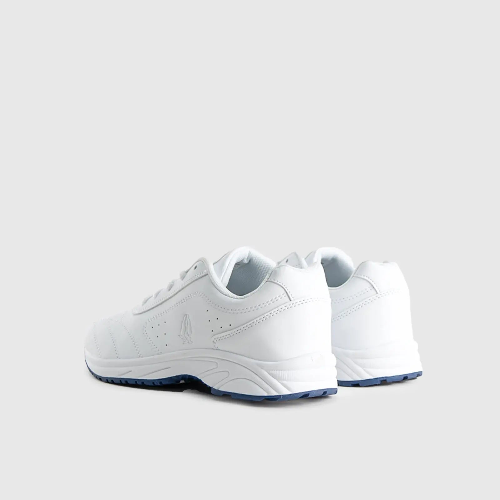 Ace Youths Lace up Trainer White school shoes | familyshoecentre