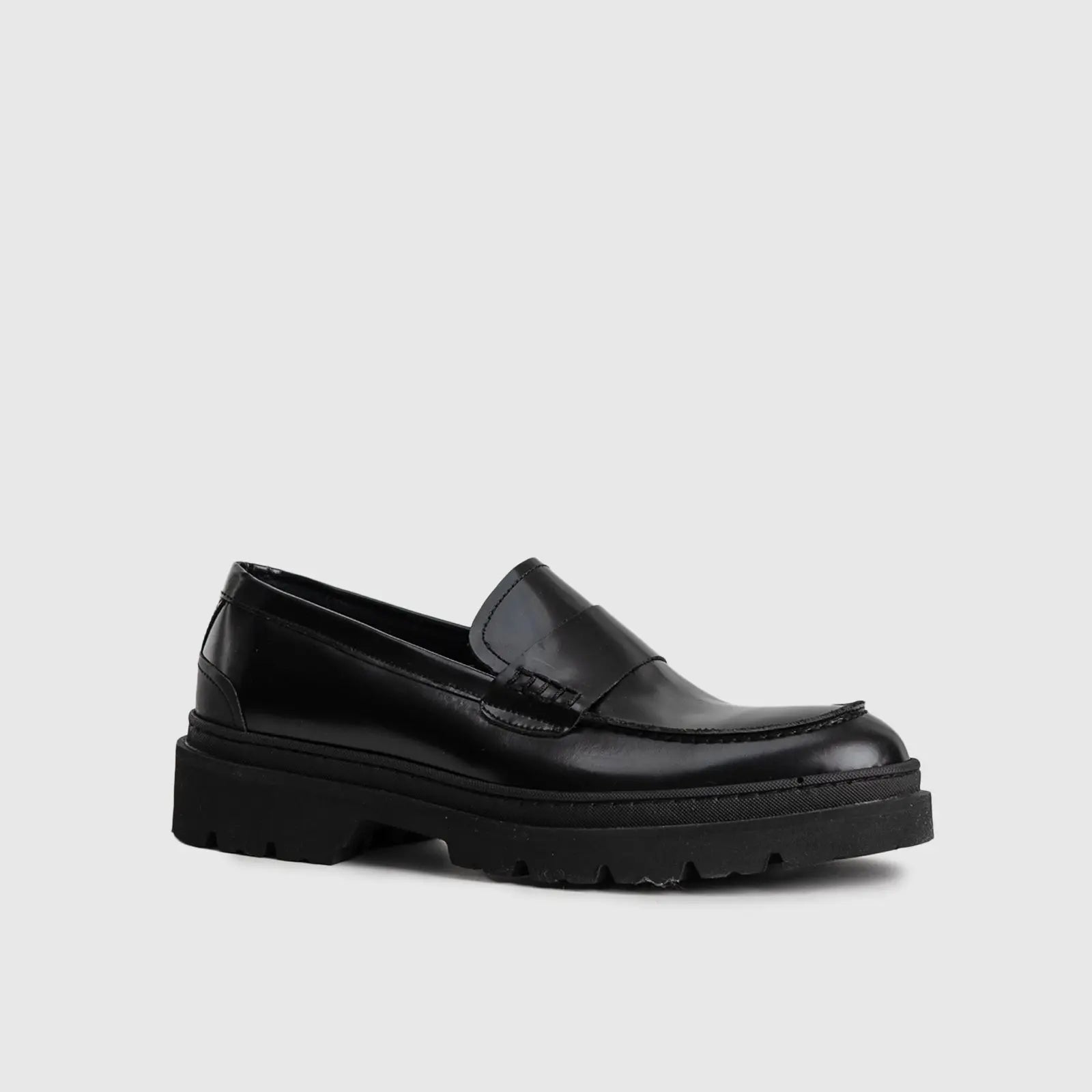 Chunky Sole Dress Loafers 0217 Oxfords | familyshoecentre