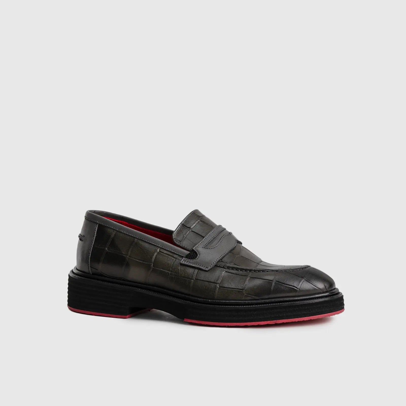 Chunky Sole Dress Loafers 0236 Oxfords | familyshoecentre