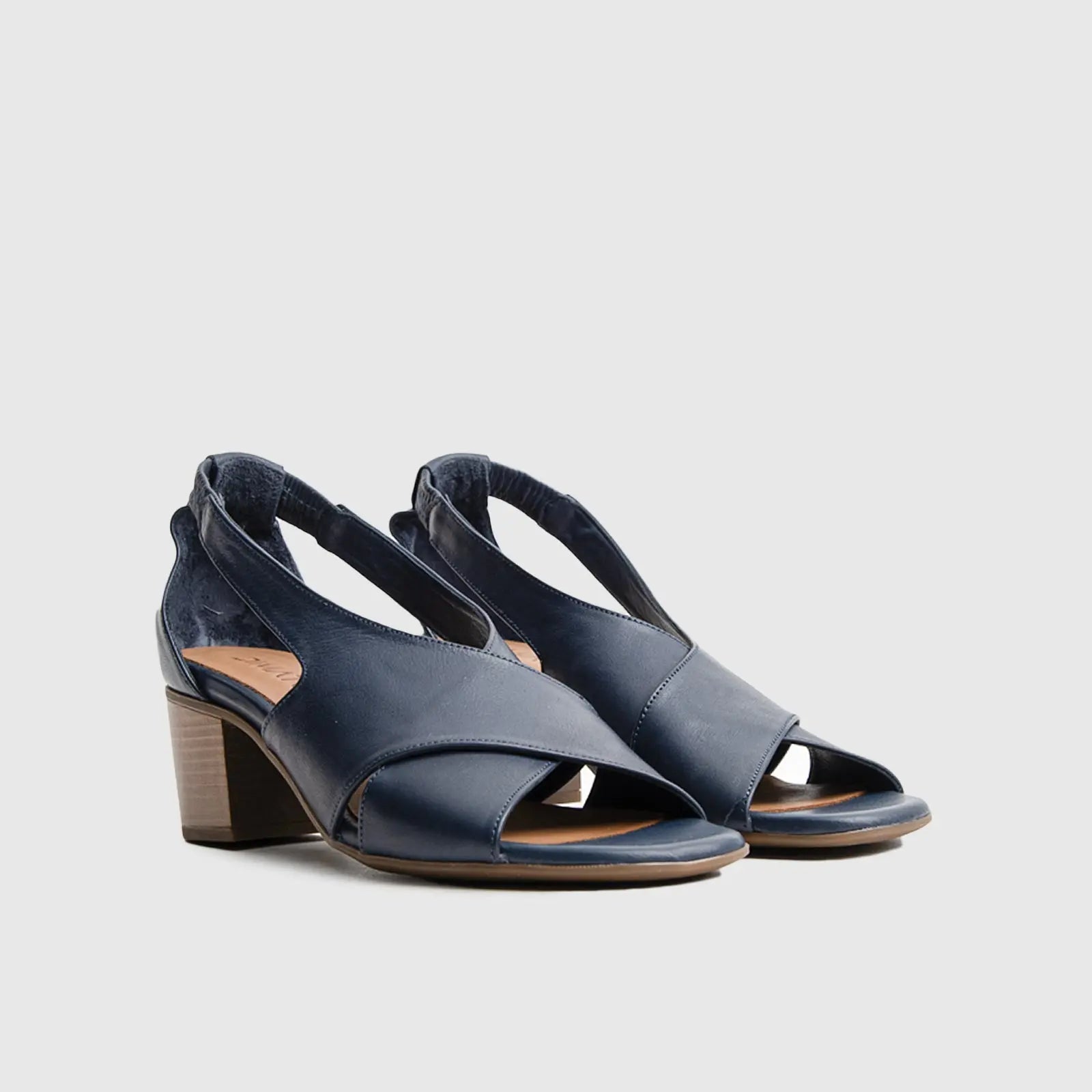 Comfort Block Heel Sandal 8370 Heels | familyshoecentre