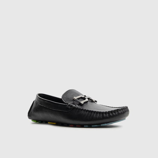 Dress/Casual Loafers 13664 Black Loafers | familyshoecentre