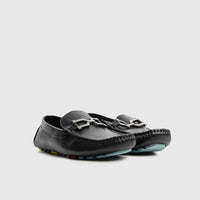 Dress/Casual Loafers 13664 Black Loafers | familyshoecentre