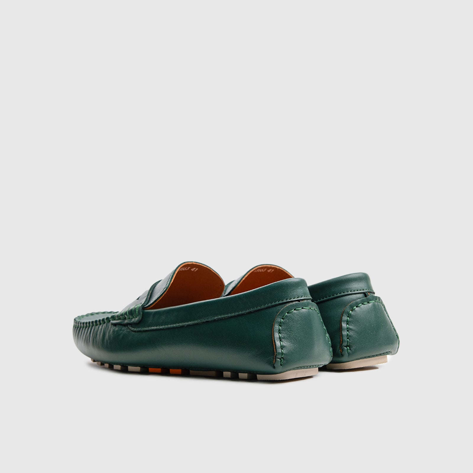 Dress Casual Loafer 13663 Green Loafers | familyshoecentre