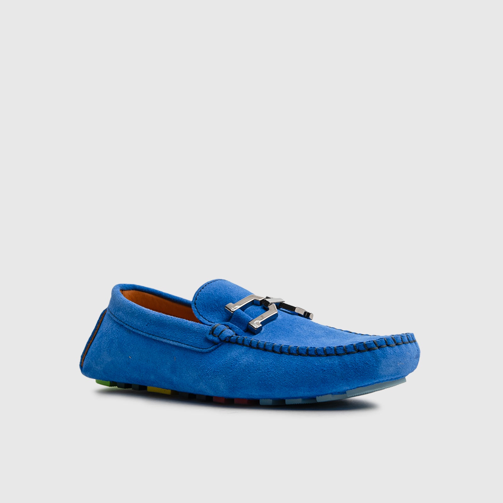 Dress Casual Loafer 13664 Blue Loafers | familyshoecentre