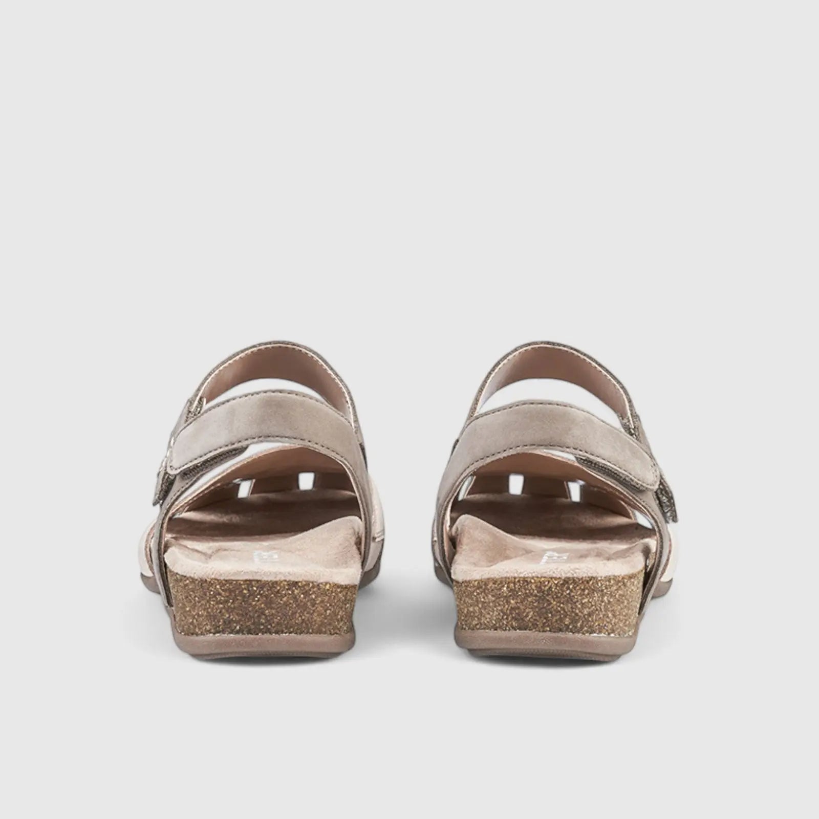 Denali Comfort Leather Fisherman Sandal Mink Multi Sandals | familyshoecentre