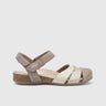 Denali Comfort Leather Fisherman Sandal Mink Multi Sandals | familyshoecentre