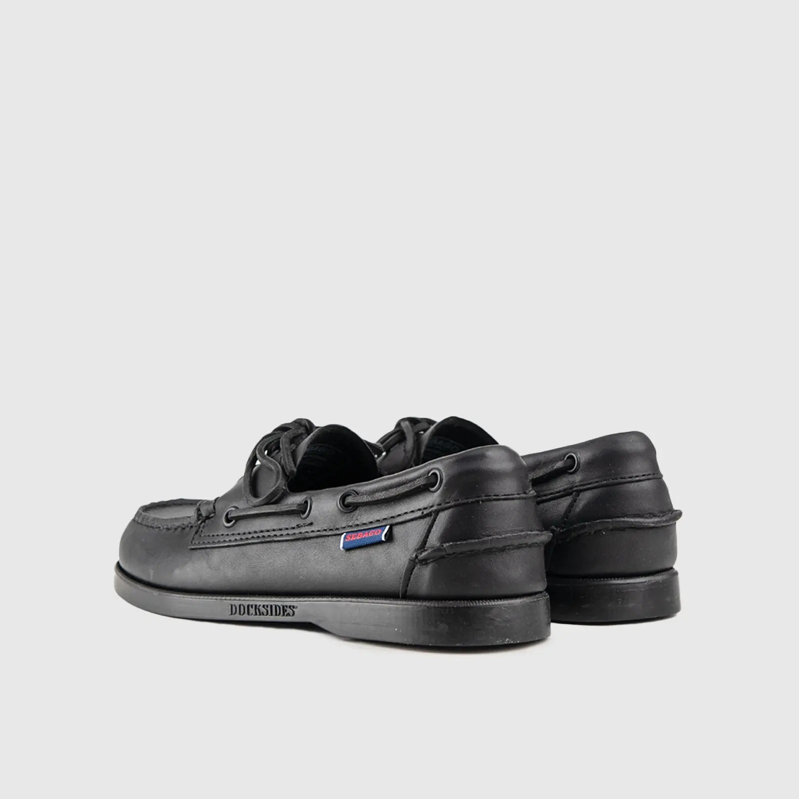 Docksides Portland 924 Total Black 7000H00 Loafers | familyshoecentre
