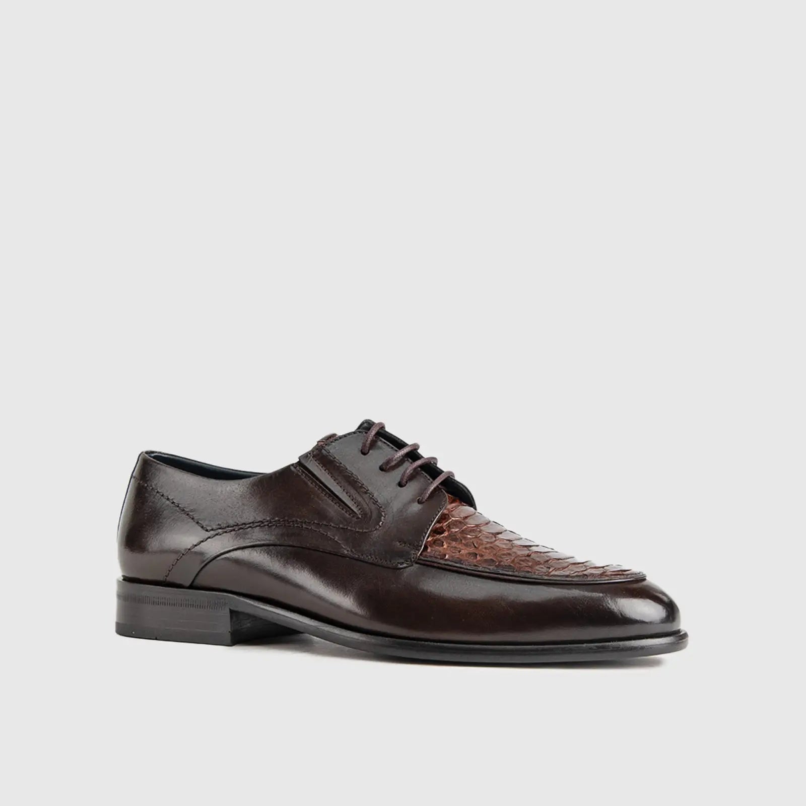 Dress Comfort Oxfords 6933 Brown Oxfords | familyshoecentre
