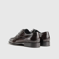 Dress Comfort Oxfords 6933 Brown Oxfords | familyshoecentre
