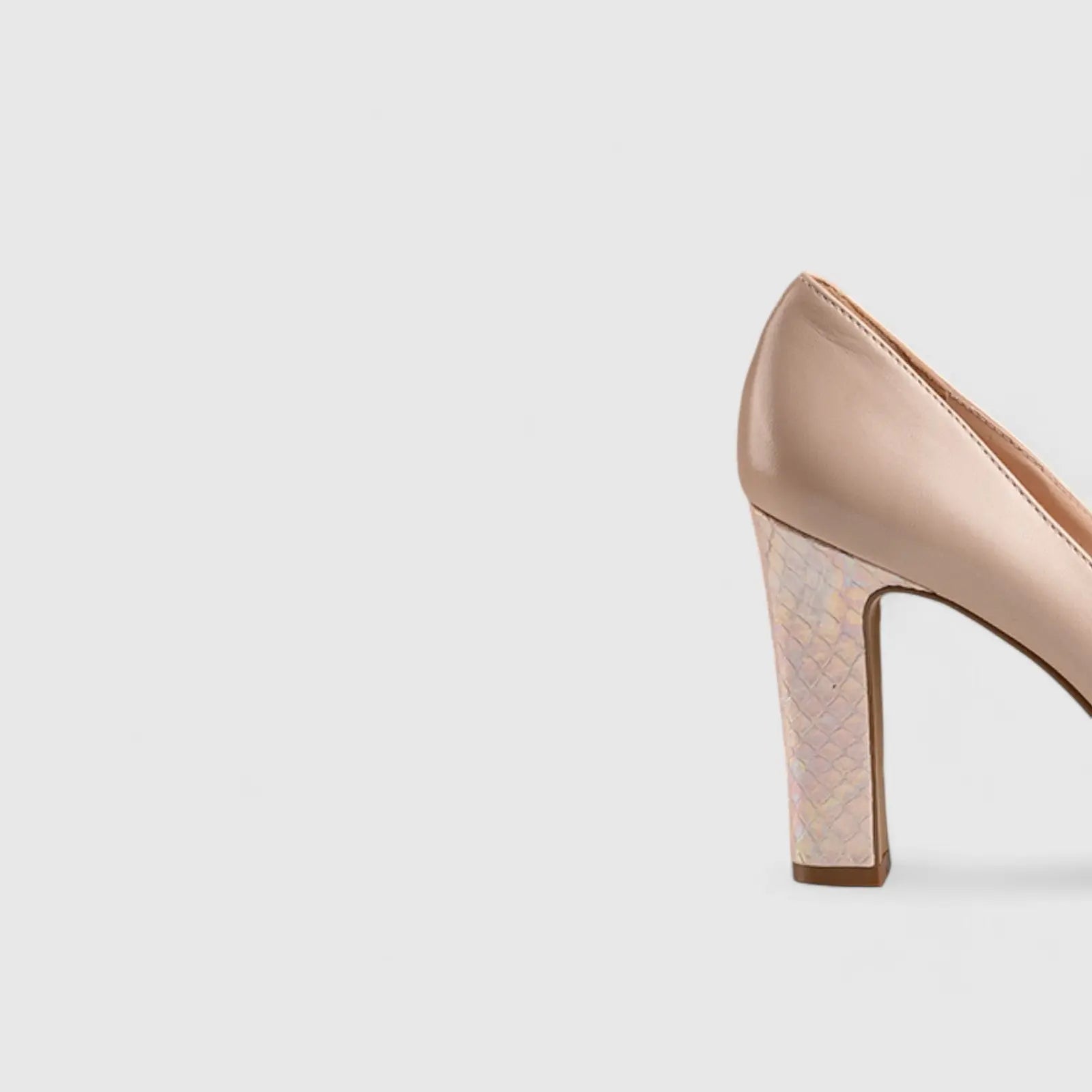 Dress Court Heel Nude 10757 Heels | familyshoecentre