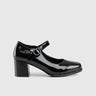 Dress Court Shoe Black 10421 Heels | familyshoecentre