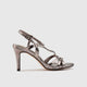 Dress Evening Sandal 01607 Pewter Heels | familyshoecentre