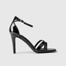 Dress Heel Evening Sandal Black 01619 Heels | familyshoecentre