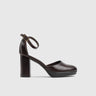 Dress Heels - 10362 Brown Heels | familyshoecentre