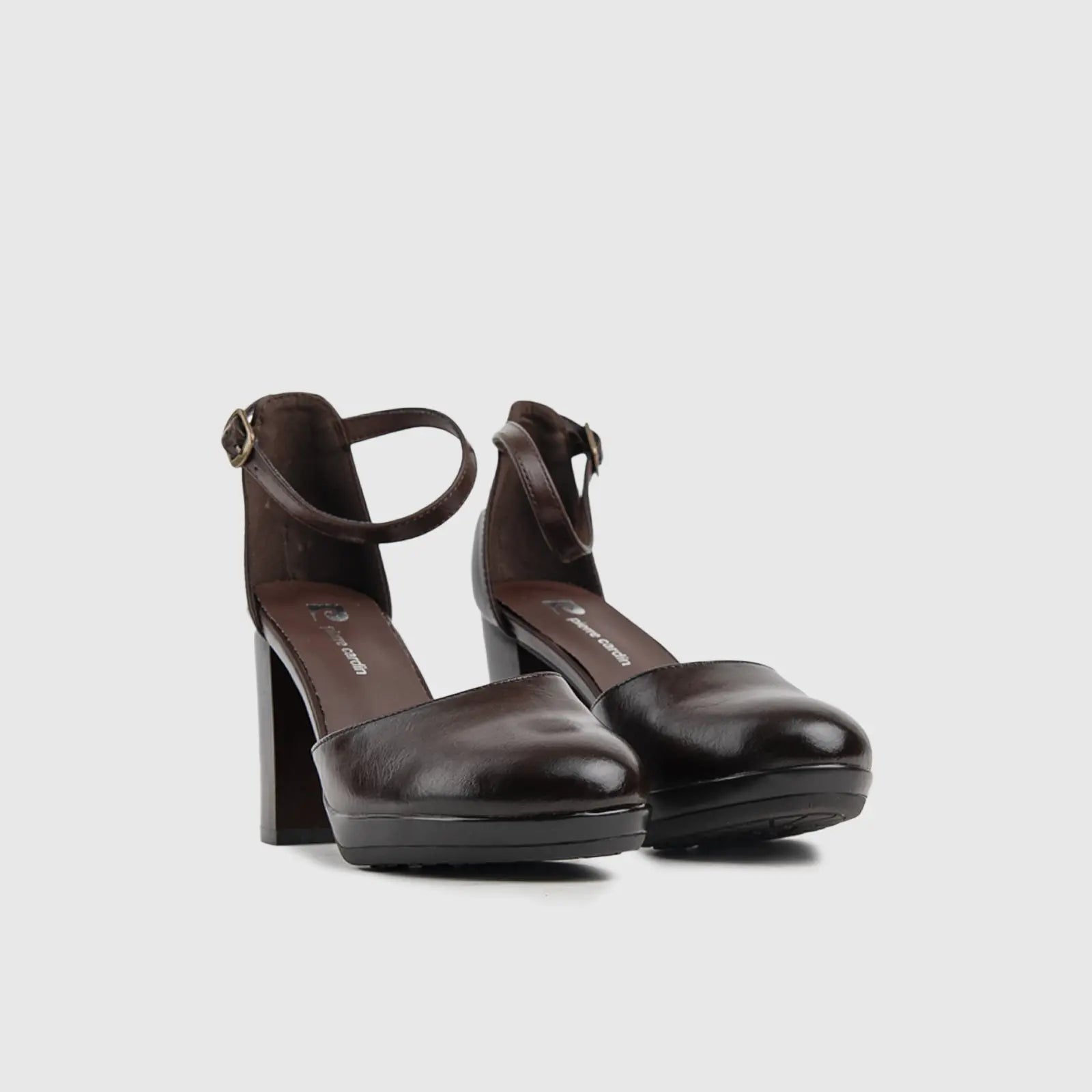 Dress Heels - 10362 Brown Heels | familyshoecentre