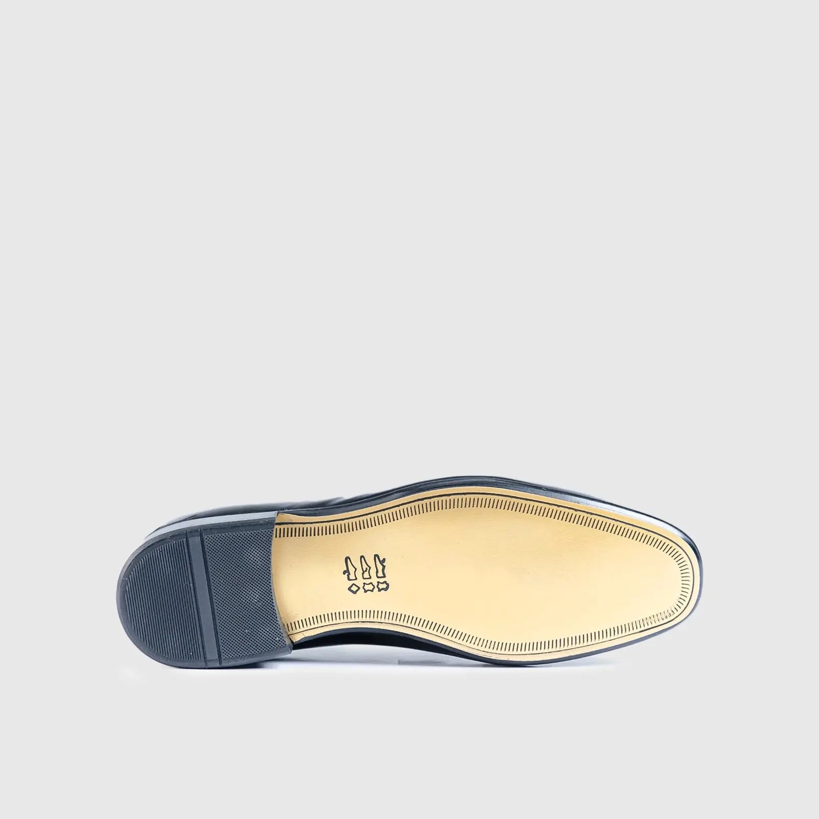 Dress Loafers 8525-1 Black Patent Gents | familyshoecentre