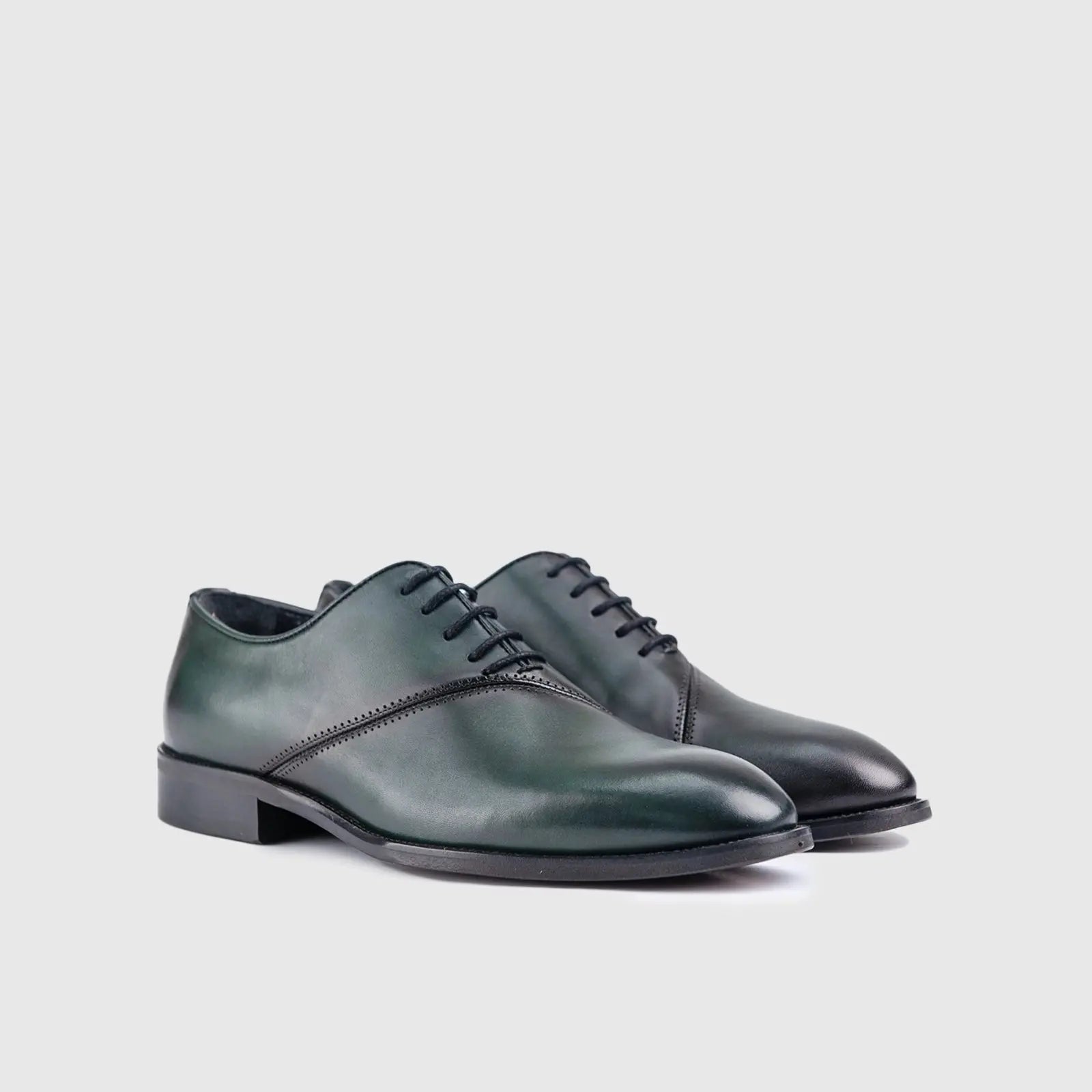 Dress Oxfords 1-434 Green Gents | familyshoecentre