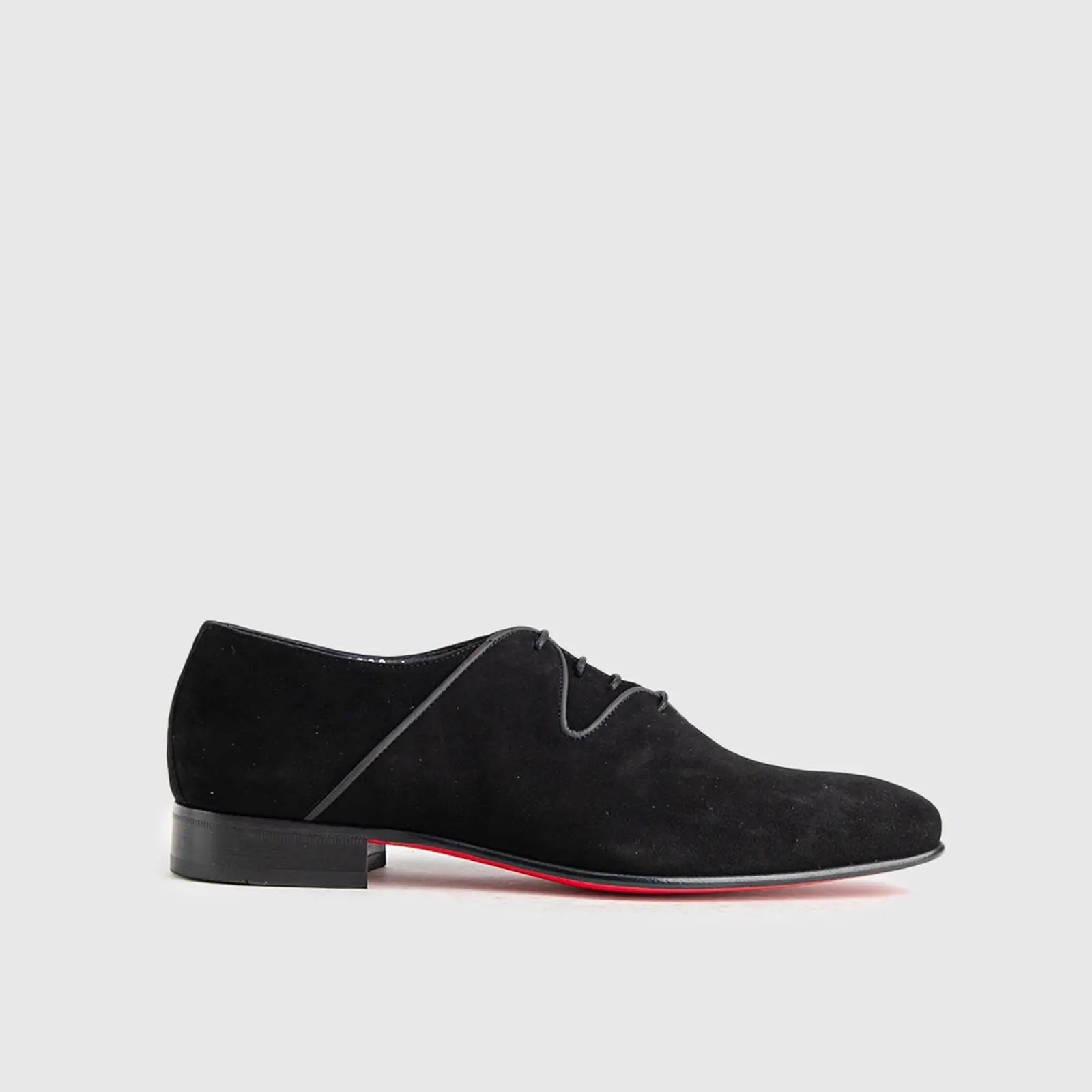 Dress Oxfords 6583 Black Suede Oxfords | familyshoecentre