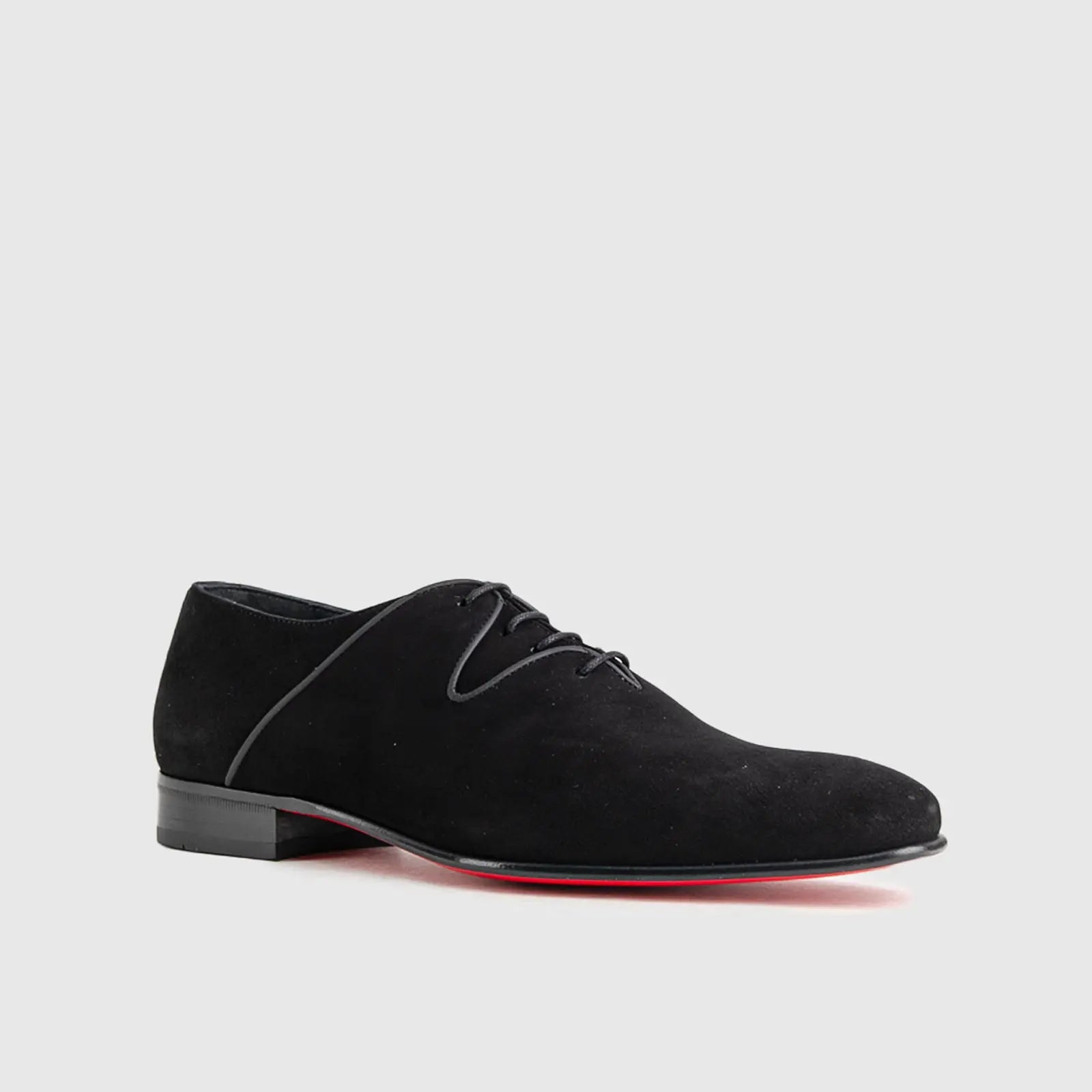 Dress Oxfords 6583 Black Suede Oxfords | familyshoecentre