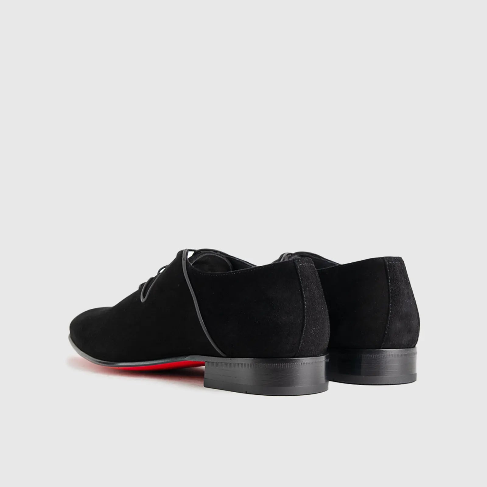 Dress Oxfords 6583 Black Suede Oxfords | familyshoecentre
