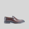 Dress Slip Ons 2-667 Brown Gents | familyshoecentre