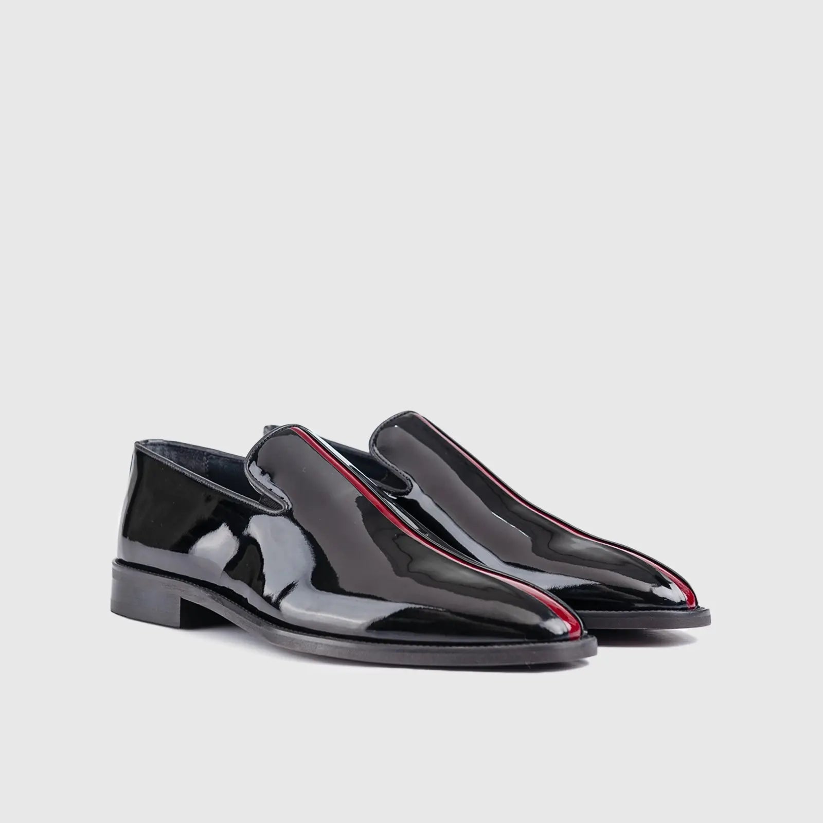 Dress Slip Ons 2-693 Black Patent Gents | familyshoecentre