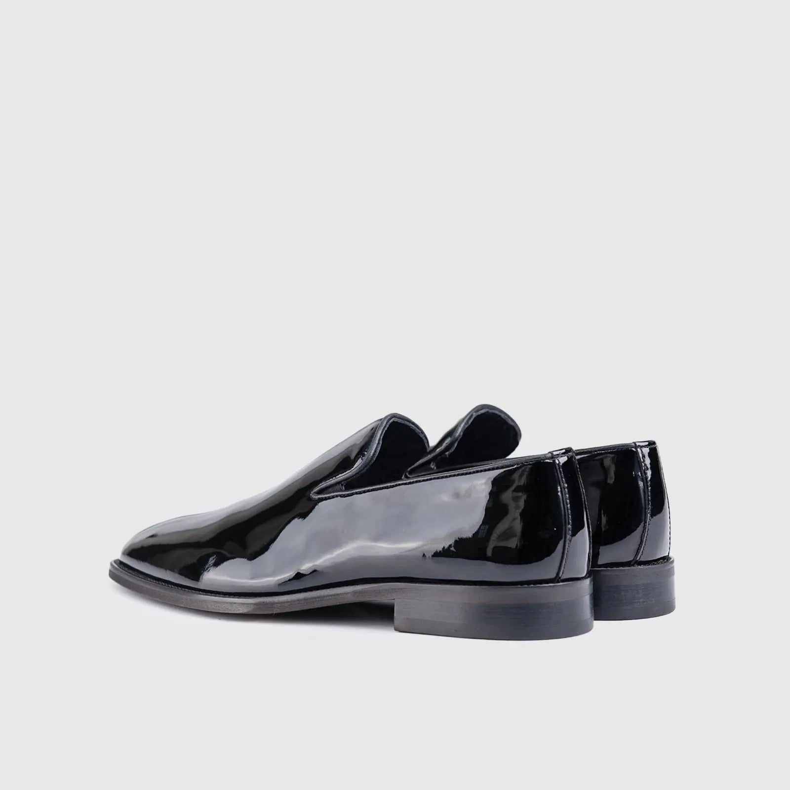 Dress Slip Ons 2-693 Black Patent Gents | familyshoecentre